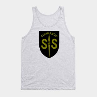 WW2 British Army No2 Commando SAS Badge Tank Top